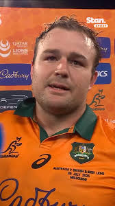 Harry Wilson full of emotion 🇦🇺 #LionsTour2025