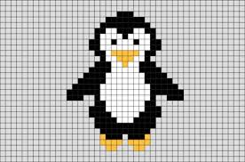 Penguin Pixel Art Pixel Art Pixel Art Design Lego Art