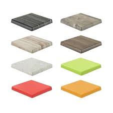 For example, a square table fits 4 people comfortably, while an oblong table seats up to 8. Florida Seating Sc24x32 Suncity Square Table Top 24 X32 Central Restaurant Products