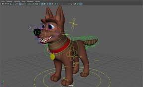 Cody Dog Rig Free Maya Rig Cartoon Character Rig Character Rigging Animation Sketches Cartoon Dog