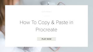 Edit > copy to copy the selection. How To Copy Paste In Procreate Youtube