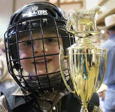 Mutton bustin' wraps up rodeo fun