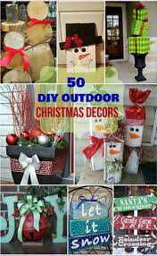 50 Diy Outdoor Christmas Decorations You Would Surely Love To Try Christmas Decorations Diy Outdoor Outdoor Christmas Diy Christmas Decor Diy