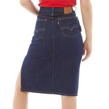 Original fit, classic straight, ou jean boyfriend, tous les levi's 501 sont sur zalando livraison rapide et retour gratuit de nombreuses collections parmi plus de 1 500 marques ! Levi S Damen Ultimate Western Bleistiftrock Denim