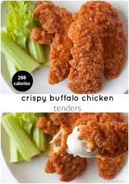 Crispy Buffalo Chicken Tenders Recipe Chicken Tender Recipes Buffalo Chicken Tenders Recipes