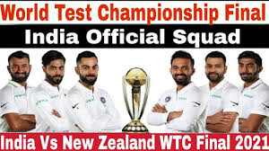 All you need to about india vs new zealand wtc final match live streaming india and new zealand are the deserving candidates to make it to the summit clash, with both teams finishing at the top two of the wtc points table. World Test Championship Final 2021 India Vs New Zealand Final Match Squad Schedule Time Table Youtube