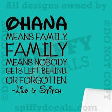 When you're curious, you find lots of interesting things to do. Ohana Means Family Lilo And Stitch Disney Quote Vinyl Wall Decal Decor Sticker Ebay