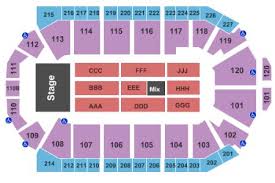 7 seating charts 1st bank center colorado seating chart