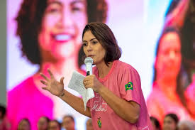Michelle Bolsonaro ataca Lula e Janja em evento do PL Mulher em Goiás e diz  que esquerda é 'maldita'
