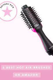 The 3 Best Hot Air Brushes On Amazon Purewow Beauty Amazon Haircare Hair Review Hot Air Brush Best Hot Air Brush Hair Dryer Brush