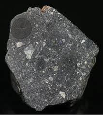 The apollo 11 samples are referred to as regolith breccias because they formed by fusing material from the lunar regolith at the landing site. Lunar Breccia Mineral Information Data And Localities