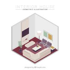 Interior concept interior design interior paint modern furniture sets contemporary furniture casa anime motion design vector pattern flat design. Isometric Living Room Free Vectors