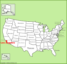 Die hier abgebildete karte zeigt die vereinigten staaten von amerika mit den dazugehörigen landesgrenzen. Map Of Usa Los Angeles Universe Map Travel And Codes
