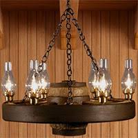Rustic Lighting Cabin Place