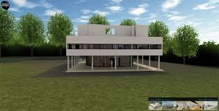 Virtual Tour Of The Villa Savoye By Le Corbusier Le Corbusier Virtual Tour Villa