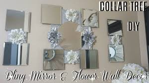 Diy Dollar Tree Flower Mirror Wall Decor Easy Inexpensive Home Decor Ideas 2018 Petalisbless Diy Dollar Tree Decor Inexpensive Home Decor Dollar Tree Decor