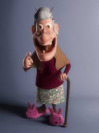 Grandma Knows All Created By Ariane Pelissoni Character Design Character Design Animation 3d Character