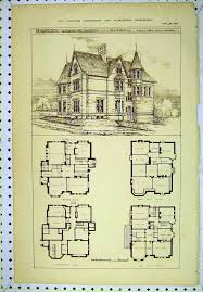 Modern cottage garden that fits the architecture. Floor Plans For Vintage Victorian Homes Ideas