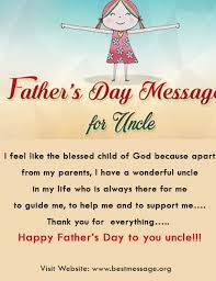 Happy Fathers Day Messages Father S Day Wishes For Uncle Happy Father Day Quotes Fathers Day Messages Fathers Day Quotes