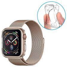 It will be compatible with apple's two new watch bands, the solo and braided loop, too. Spigen Liquid Crystal Apple Watch Series Se 6 5 4 Tpu Hulle 40mm