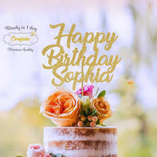 Maybe you would like to learn more about one of these? Buy Happy Birthday Cake Topper Birthday Custom Cake Topper Gold Glitter Personalized Cake Topper Custom Text Cake Topper Online In Turkey B07jlp3nn7