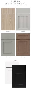 kitchen cabinet door styles