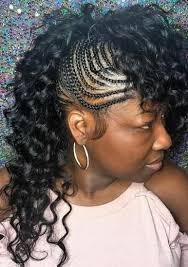 Of course, black isn't an exception — just check out the photos we've found for you and you'll see it! 20 Cute And Creative Cornrow Braid Hairstyles Side Braid Hairstyles Hair Styles Braided Hairstyles