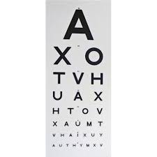 6m Snellen Vision Chart