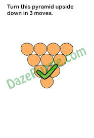 We did not find results for: Brain Out Level 89 Updated Turn This Pyramid Upside Down In 3 Moves Answer Daze Puzzle