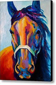 We Bring The Best Canvas Painting Ideas For Beginners Who Has That Artist To Throw Colors On The Sheet Portraying The Thou Horse Art Print Art Animal Paintings