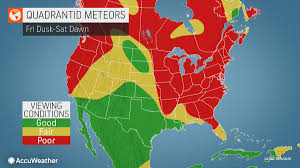 This is the background science information that will help you to understand hubble's discoveries. Breaking Weather By Accuweather On Twitter The Quadrantid Meteor Shower Peaks Tonight The Final Meteor Shower Until April According To Accuastronomy Onlookers In The Plains And Four Corners Are Expected To Have
