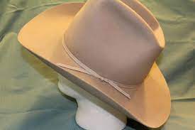 Vintage American Hat Company Men S Western Fur Felt Hat Tan Beige Size 7 1 4 American Vintage Vintage Men Hats