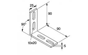 90 grad rechts winkel klemme, 4 stück winkel positionierwinkel 4, kunststoff 90 grad winkel lineal 4 zoll holzbearbeitungswerkzeug hilfssuchwinkelhalter assist positioning tool. Recamo Winkel Verzinkt Typ 27 90 Mm 90 Grad Winkel 90 Grad Recamo Zubehor Fur 27 18 28 30 Recamo Schienensysteme Und Zubehor Sonstige Befestigungstechnik Und Verbindungselemente Befestigungstechnik