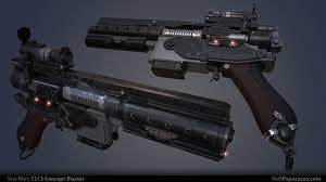 Star Wars 1313 Blaster Pistol Concept Star Wars 1313 Star Wars Ships Star Wars Costumes