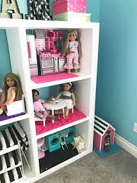 Create Adorable Diy American Girl Doll Rooms In A Large Doll House For 18inch Dol American Girl Doll Room American Girl Doll Furniture American Girl Doll House