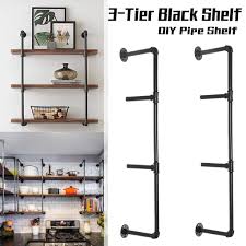 Apr 28, 2020 by lisa · this post may contain affiliate i have been dreaming of shelves above my buffet for awhile now. 2pcs Industrial Wall Mount Iron Pipe Shelf Bracket Diy Storage Shelving Bookshelf Buy At A Low Prices On Joom E Commerce Platform