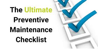The checklists are in pdf format and can be completed electronically or printed and used as hard copy. The Ultimate Preventive Maintenance Checklist Ats