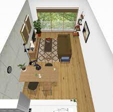 11畳 13畳 縦長リビングダイニング 北欧 ナチュラルスタイルのレイアウト事例 roomco navi 縦長リビング 縦長リビング レイアウト インテリア リビング ナチュラル