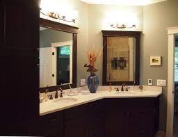 Each drawer is framed in slim, elegant molding. 30 Bathrooms With L Shaped Vanities Home Stratosphere