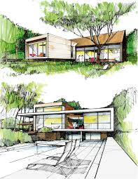 Architectural Sketches By Reich Und Wamser Reichundwamser Architecture Architecturalsketch Archisk Architektur Architekturzeichnung Architektur Zeichnungen