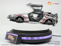 In 1981, filmmakers robert zemeckis and bob gale were writing a script in which a teenager traveled back in time using a time machine built from a refrigerator. Back To The Future 2 Floating Magnetic Delorean The Toyark News Back To The Future Delorean Future