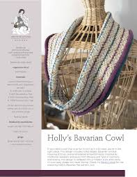 hollys bavarian cowl knitting pattern