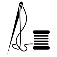 Needle And Thread Icons Download Free Vector Icons Noun Project Logo Sewing Dot Painting Tools Fashion Logo Design Inspiration
