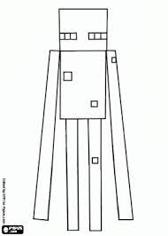 Coloring pages of minecraft characters in excellent quality for kids and adults. An Enderman A Minecraft Creature With Long Arms Coloring Page Minecraft Coloring Pages Minecraft Printables Minecraft Birthday Party Games
