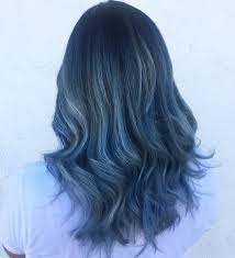 Blue Gray Hair By Nancy Britton Blue Grey Hair Hair Grey Hair Tones