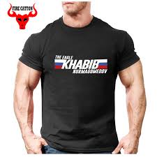Buy ufc t shirts and get the best deals at the lowest prices on ebay! Russian Flag Design The Eagle T Shirt Khabib Nurmagomedov T Shirt Men Khabib Time Tee Shirt Mma Fighter Tshirt Ufc Hero Clothing Buy At The Price Of 4 86 In Aliexpress Com Imall Com