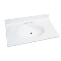 Design coordinated with american standard bathroom collections, our vanity tops are sure to be a stately addition to any bathroom. Vanity Top Marble 31x19 19x31sw White Mg Building Materials Tx