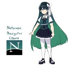 I drew a moe space marine and pissed off all of my friends because they like war hammer,i'll put it here to disappoint everyone else who likes. Netscape Navigator Chan By Merryweatherey Moemorphism