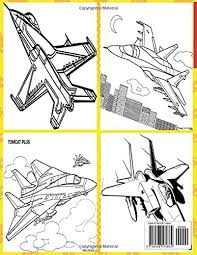 Print coloring of fighter jet and free drawings. Jet Fighters Coloring Book For Kids An Jet Fighter Coloring Book For Toddlers And Kids Beautiful Coloring Pages Of Airplanes Fighter Jet And More 30 Amazing Jet Fighter Coloring Pages