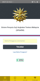 Sistem Penyata Gaji Angkatan Tentera Malaysia